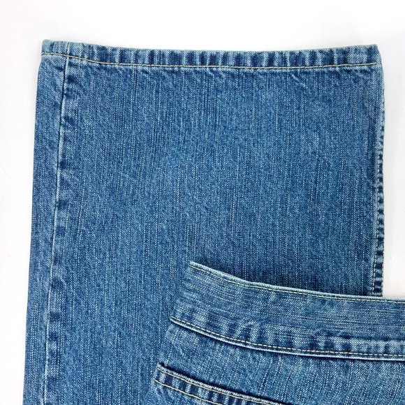 Vintage Tommy Bahama Indigo Palms Men's Bootcut Medium Wash Jeans 38/32 - Picture 16 of 16